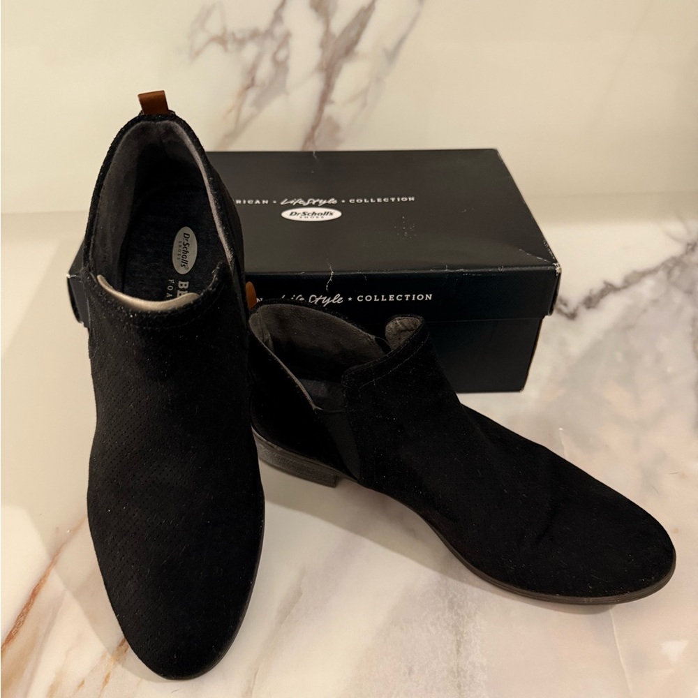 Dr. Scholl's Black Loafers Slip-Ons Shoes